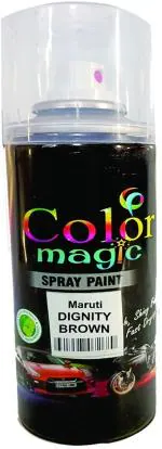 COLORMAGIC MARUTI CAR DIGNITY BROWN SPRAY PAINT APPLICABLE FOR CIAZ, ERTIGA DIGNITY BROWN Spray Paint 200 ml (Pack of 1)