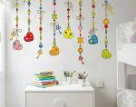 SYGA Children's Room Decor for Heart and Key Wall Stickers