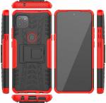 RUNICHA Back Cover for MOTO G 5G, Motorola Moto G 5g (Red)