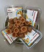 Vedira Dhoop Cups 40 Pieces of Herbal Cup Sambrani (10 Piece x 4 Box) for Divine Intervention Fully Natural