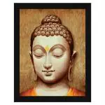 ArtX Multicolor Gautam Buddha Face Wall Art 10.0 x 13.0