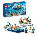 Lego City Explorer Diving Boat 60377 Building Toy Set (182 Pieces), 5Y+