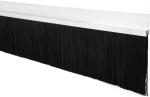 Crevizon Door Seal Strip with Aluminium Plate and Nylon Brush|Size- 39.37