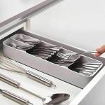 Kayru Utility Cabinet Drawer Dividers Organizer Tray Holder for Kitchen Cutlery