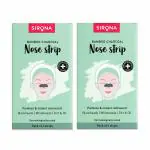 Sirona Bamboo Charcoal Nose Strips for Blackheads & Whiteheads Removal, Instant & Painless Pack of 8 Strips