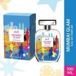 Iba Eua De Perfum - Mumbai Glam, 100ml, Perfume Spray | Long Lasting Floral & Fruity Fragrance For Women l Skin Friendly Fresh Perfume for Everyday Fragrance | Alcohol-Free