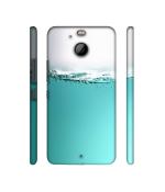 Casotec Half Fill Design 3D Printed Hard Back Case Cover for HTC Bolt