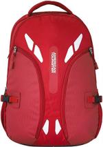 American Tourister Red Polyester Backpack