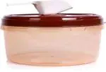 YASHODEEP PLASTIC Kitchen Container set, BPA-Free, Dispenser Air Tight Box for Fridge ( 4Kg) Brown