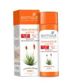 Biotique Sun Shield Aloe Vera 75+SPF UVA/UVB Sunscreen Ultra Soothing Body Lotion, 190ml