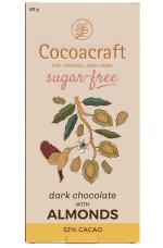 Cocoacraft Dark Chocolate With Roasted Almonds 80 G