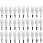 Bhairavi Sales 9 W Round LED Bulb (White, Pack of 30)