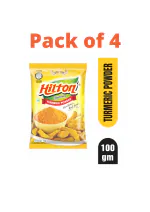 Hilton 400g Turmeric Powder | Premium Haldi | (Pack of 4 - 100g Each)