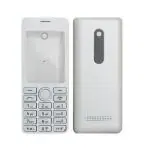 CPK White Plastic Replacement Housing Mobile Body For Nokia 206 Front Back Body