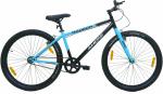 Ahoy! Hadron Single Speed Cycle Non Gear Cycle 26T | All Terrain Bike For (10 - 12 Yrs) (5.4 - 5.6Ft) | Bicycle For Men and Women (Blue and Black Color)