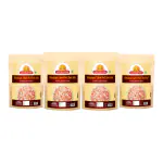 Ghotaram Whole Himalayan Pink Rock Salt Chunks | Sendha Namak Sabut | Sabut Sendha Sindhav Namak Granules Crystal | Himalayan Pure sendha namak Pink Rock Salt Chunks-400GM*4Pack