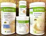 Herbalife Nutrition Weight Loss Combo (Formula 1 KULFI Flavor, shakemate, protein powder & Afresh Energy Drink Lemon Flavor (1250 GM)