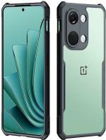 XOVO Back Cover for OnePlus Nord 3 5G (Transparent, Dual Protection, Pack of 1)