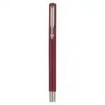 Parker Vector Standard Roller Ball Pen Chrome Trim Red Body Color