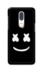 Tweakymod Printed Smirk face Back Cover for ONEPLUS 6