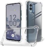 Newselect Nokia X30 5G Transparent Rubber Back Cover