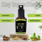 Vivaglo Nature Up Lift Oil 100% Pure | Herbal Ayurvedic oil | Massage Oil | Boosts Stamina And Energy | 100% Herbel (50ml) | Oil For Muscle Strength & Energy | Revitalize with Ashwagandha, Loung, Safed Musli, Shatawar | Pack Of 1