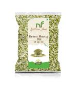 NATURE FOOD 5KG Green Moong Dal Split Chilka (1KG x 5 Pack)