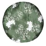 Manetain Jasmine Satin Hair Bonnet For Sleeping With Tying Option