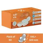 Nucleya Retail Anion chip Sanitary Pads XXL+ (Pack of 50-320 mm) Whole night protection Japanese SAP