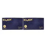 KLAP 2 Ply Facial Tissue Box | Facial Tissues for Face - 200 Pulls Per Box, 400 Sheets (Pack of 2)| Made of 100% Natural Virgin Paper | Durable & Not Easy To Tear | Ultra Soft & Easy To Dispose