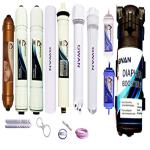 GWAN H TECH India 1- 100 GPD Motor,Sediment Filter,Carbon Filter,Membrane Cartridge,for RO
