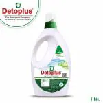 DETOPLUS Liquid Detergent I Laundry Liquid for Fabric Care I Natural & Non-Toxic I Eco-friendly I Tough on Stains I Suitable for Both Top load & Front load Washing and Hand Wash (1L)