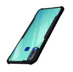 Mezmo Vivo Y12, Y15, Y17 Black Polycarbonate Shockproof Crystal Clear Eagle Back Cover With 360 Protection