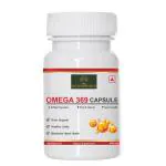 NOURISHWORLD Flaxseed Omega 3 6 9 Capsules Supplement for Heart, Skin-500 mg-60 Capsules