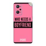 GADGETSWRAP Printed Vinyl Skin Sticker for Realme GT 2 - VS Pink