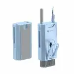 Portronics Clean M Multifunctional 8-in-1 Gadget Cleaning Kit with Mobile Holder for Smartphone, Tablet, Laptop, Earbuds(Blue)