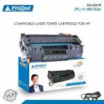 ProDot- Laser Toner Cartridge PLH-49/53 Replacing HP Q5949A/Q7553A, Canon 308/315/708/715- Pack of 1