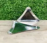 HEERAT PACKAGING Nasta Silver Paper Plate 50 Pieces in 1 pack (pack of 5)-A26