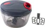 Niyara Enterprise Premium quality kitchen tool 450 ml 2 in 1 Vegetable chopper, Vegetable and Fruit chopper/Cutter, Dori Chopper set Kitchen Tool Set (Multicolor)