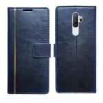 A D Enterprises Black GP Flip Cover for Oppo A9 2020 | Magnetic Case | Shock Absorbent | Flip Cover Oppo A9 2020