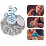ShopiMoz Ice Pack for Injuries Healing - Reusable and Refillable Ice Bag, Cold Therapy Ice Pack Bag