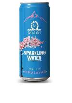 Malaki Sparkling Natural Mineral Water | (Pack of 6x 250ml) Zero Sugar and Zero Calorie Drink | 100% Natural Water | Carbonated