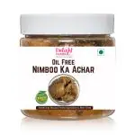 Delight Foods Oil Free Nimboo Ka Achaar 350g| Lime Pickle