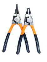 PERFECT TECH CIRCLIP PLIER 2 PCS COMBO (External Straight+External Bend) SIZE-7 INCH/ 175 MM