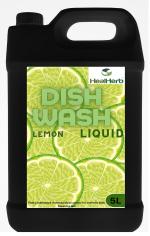 HealHerb Dish Wash Gel 5L Active Power Molecules Leaves No Residue, Grease Cleaner For All Utensils