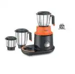 Prestige Stack-O-Mix 750 W Mixer Grinder, 3 Jars (1500 ml, 1000 ml, 400 ml) (Orange, Black)