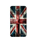 Casotec London Flag wallpaper Design Printed Silicon Soft TPU Back Case Cover for Micromax Canvas Juice 4 Q382