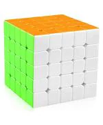 CrackaDeal Plastic High Speed Rubik's Cube, Multicolour
