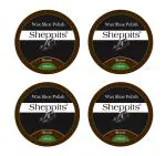Sheppits Premium Wax Leather Shoe Polish For Brown Leather Shoes - Pack of 4 Pcs