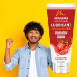 Metaverse Unlock ecstasy with Warm Sensation Lube Gel, featuring Strawberry